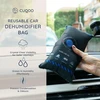 Sausintuvas CUQOO automobilio drėgmės sugėriklis 1kg su neslystančiu kilimėliu