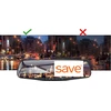 Save automobilinis vaizdo registratorius veidrodėlyje su galinio vaizdo kamera, 1080p GT-600