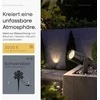 Scandinavian home Lysea lauko LED prožektorių rinkinys, 4 vnt., IP65, aliuminis, 12 V, 3000 K