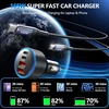 sccvee automobilinis įkroviklis 165 W, 4 USB-A/USB-C prievadai, PD 100 W
