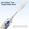 seago OminiMotion elektrinis dantų šepetėlis su 4 keičiamomis galvutėmis SG-2812