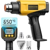 SEEKONE karšto oro pistoletas 2000 W su LCD ekranu, 50–650 °C, SDL-2818