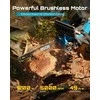 Seesii akumuliatorinis grandininis pjūklas 12" 1200 W su alyvos bakeliu, 2 x 4,0 Ah