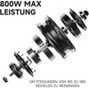 Segway-Ninebot elektrinis paspirtukas, 55 km nuotolis, 10 colių ratai, E3 Pro D