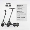 Segway-Ninebot elektrinis paspirtukas miesto važinėjimui, 45 km rida, 10 colių ratai, E3 D