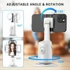 SelfieShow 360° automatinio veido sekimo telefono laikiklis su stabilizatoriumi, baltas