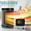 SereneLife elektrinis keraminis PTC šildytuvas 1500 W su Wi‑Fi ir termostatu SLSPCHTRW3GY