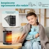SereneLife elektrinis keraminis PTC šildytuvas 1500 W su Wi‑Fi ir termostatu SLSPCHTRW3GY