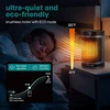 SereneLife elektrinis keraminis PTC šildytuvas 1500 W su Wi‑Fi ir termostatu SLSPCHTRW3GY
