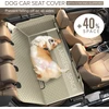SHARLOVY vandeniui atsparus automobilio galinės sėdynės užvalkalas šunims, tvirtas Oxford audinys, 160x132 cm, dogcarseat-01