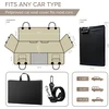 SHARLOVY vandeniui atsparus automobilio galinės sėdynės užvalkalas šunims, tvirtas Oxford audinys, 160x132 cm, dogcarseat-01