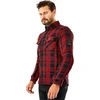 SHIMA motociklininkų marškiniai Renegade 2.0, ilgomis rankovėmis, medvilnė, apsauga, unisex, raudoni