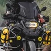 Shkalacar vandeniui atsparus motociklo rėmo šoninis krepšys, 8 l, PVC, juoda, ZTU9931109169147YG