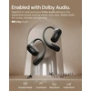 Shokz atviros ausinės OpenFit 2+ su Dolby Audio, Bluetooth 5.4, mikrofonu, juodos