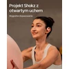 SHOKZ belaidės atviros ausų ausinės su mikrofonu, Bluetooth 5.2, IP54, OpenFit Air, rožinės