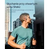 SHOKZ sportinės ausinės OpenRun Pro 2, kaulų laidumo, Bluetooth 5.3, mikrofonas, IP55, 12h veikimo, juodos