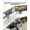 Silkland USB4 USB-C laidas 40 Gbps 240 W 30 cm kampinis S3629