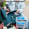 Sirui mini trikojis iš anglies pluošto, 35 cm aukščio, su 360° galvute B-00K, maksimalus apkrovimas 15 kg, AM-223+B-00K