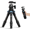 Sirui mini trikojis iš anglies pluošto, 35 cm aukščio, su 360° galvute B-00K, maksimalus apkrovimas 15 kg, AM-223+B-00K
