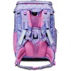 SJ GANG STYLE JAM GANG ergonomiška mokyklinė kuprinė su penalu ir dėklu, 22 l, 27 x 42 x 22 cm, violetinė, 60C202323-377