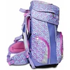 SJ GANG STYLE JAM GANG ergonomiška mokyklinė kuprinė su penalu ir dėklu, 22 l, 27 x 42 x 22 cm, violetinė, 60C202323-377