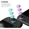 Skull & Co. Nintendo Switch 2 Joy-Con nykščių svirtelių antgaliai, 3 poros, NS2TG-BK