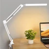 SKYLEO LED stalinė lempa su spaustuku, 10 W, 3 šviesos režimai, Blanc Clip