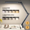 SKYLEO LED stalinė lempa su spaustuku, 12 W, 5 spalviniai režimai, A018