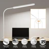 SKYLEO LED stalinė lempa su spaustuku, 12 W, 1300 lm, USB, balta, A020