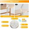 SKYLEO LED stalinė lempa su spaustuku, 24 W, 2400 lm, nuotolinio valdymo pultu, B002