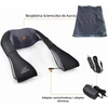 Snailax Shiatsu kaklo ir pečių masažuoklis su šildymu, 3D voleliu, SL-632N-EUVC