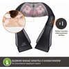 Snailax Shiatsu kaklo ir pečių masažuoklis su šildymu, 3D voleliu, SL-632N-EUVC