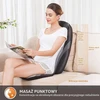 Snailax Shiatsu masažinis fotelio kilimėlis su šildymu ir geliniais mazgais SL-256G-EU