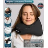 SNUGL kelioninė kaklo pagalvė su memory putomis, ergonomiška, skalbiama, juoda, SNU-TRA-PIL-V01