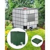 SOBEAU IBC talpos uždangalas, 1000 l, UV apsauga, žalias, 120 × 100 × 116 cm, poliesteris