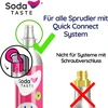 SodaTASTE CO₂ balionų keitimo rinkinys Quick Connect sistemai, 4 vnt. iki 240 l vandens, Quick Classic