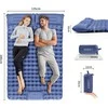 Sofa ERWEY dvivietis savaime prisipučiantis turistinis kilimėlis, 200 × 135 × 10 cm, itin lengvas, mėlynas, G01Y04714