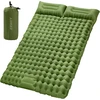 Sofa ERWEY savaime prisipūčiantis dvigubas turistinis kilimėlis, 200x135 cm, su integruota pompa ir pagalve