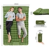 Sofa ERWEY savaime prisipūčiantis dvigubas turistinis kilimėlis, 200x135 cm, su integruota pompa ir pagalve