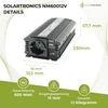 solartronics įtampos keitiklis 12 V į 230 V, 600 W, NM 600