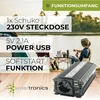 solartronics įtampos keitiklis 12 V į 230 V, 600 W, NM 600