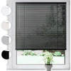 Sonello aliumininės vidaus žaliuzės 40 x 130 cm, juodos, Klemmfix montavimas, 25 mm juostos