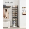 SONGMICS 10 lygių batų lentyna su metaliniu rėmu 28 x 45 x 173 cm LSH010B02