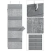 SONGMICS ant durų kabinamas organizatorius su 4 kišenėmis, 33.5 x 12 x 100 cm, RDH004G11