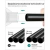 SONGMICS atvira drabužių spinta su 4 skyriais, 151 × 43 × 166 cm, juoda, RYG036B02