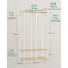 SONGMICS atvira drabužių spinta su pakabinimo skersiniu ir lentynomis 40 x 94.5 x 180 cm RGR004W67