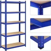 SONGMICS didelės apkrovos sandėliavimo lentynų komplektas 40 x 90 x 180 cm GLR040Q02