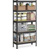 SONGMICS didelio atsparumo sandėliavimo stelažas, 5 lentynos, 30 x 75 x 150 cm, GLR300B01