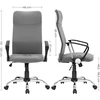 SONGMICS ergonominė biuro kėdė, reguliuojamo aukščio, iki 120 kg, OBN034G01
