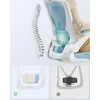 SONGMICS ergonominė biuro kėdė su reguliuojamu atlošu, porankiais ir plačia sėdyne 53 cm OBN037Q01